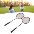 thumbnail image 4 of Badminton Racquet Set, Professional Badminton Racquet Comfortable Grip  For Playground For Adult, 4 of 8
