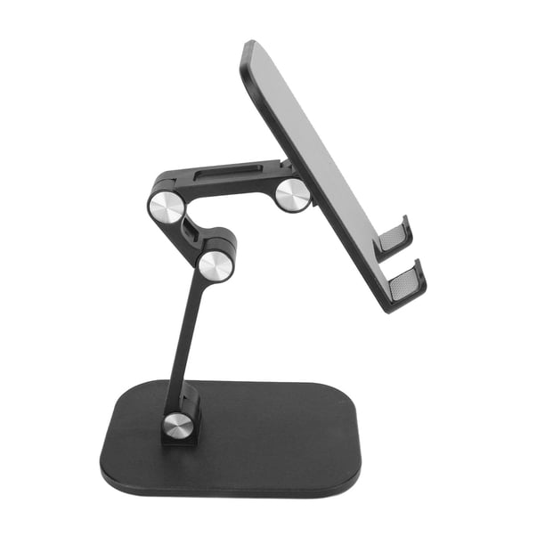 Soporte de Escritorio para teléfono ANGGREK, Altura de ángulo ajustable, Base ponderada, Mini soporte Plegable para teléfonos y tabletas hasta 7.9in