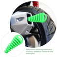 thumbnail image 4 of HONMEET 1Pack Cylindrical Green PVC Motorcycle Muffler for Off-road Riding and Bad Weather, 4 of 8