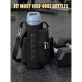 thumbnail image 6 of Magnetic Gym Bag for Women Men, Neoprene Water Bottle Carrier Bag with Strap fits 18-40oz, Crossbody Bag with Pockets, 6 of 8