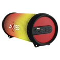 thumbnail image 1 of Axess SPBL1043RD SPBL1044 Vibrant Plus Black HIFI Bluetooth Speaker with Disco LED Light, Red, 1 of 9