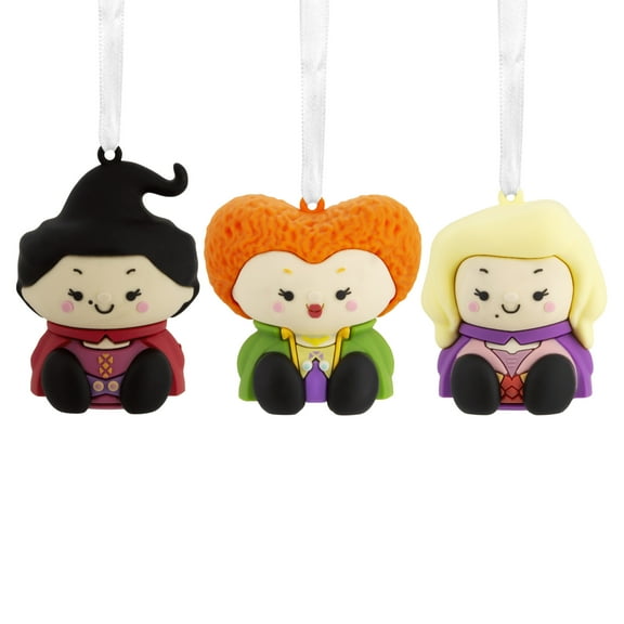 Hallmark Ornaments (Better Together Disney Hocus Pocus Mary, Winifred and Sarah Sanderson), Set of 3