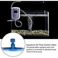 thumbnail image 3 of Bomba de aire para acuario de 3 vías Válvulas de control de plástico Válvulas de control de flujo de aire para peceras Conectores de tubos en línea para acuario Forma de T 10 piezas, 4 mm, 3 of 5