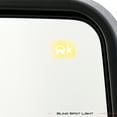thumbnail image 6 of AKKON - Fit 2019-2023 Chevy Silverado/ GMC Sierra 2500HD 3500HD Towing Mirror Power Heated Turn Signal Bling Spot Light Temp Sensor Smoked Black, 6 of 7
