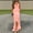 Orange, variant on TAGOLD Womens Camis Sleeveless Dress Solid Color Summer Strappy