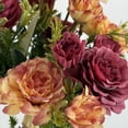 thumbnail image 1 of Peones Flores Artificiales Simuladas Rosa de Seda Y Ramo de Peones 30cm para Decoración Del Hogar Boda Flor de Mano Guía de Carretera Pared, 1 of 4