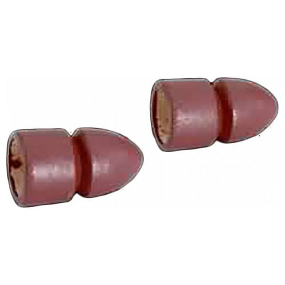Pair Curtain Rod Finials Red Pine Bullet Finials 3/4"D | Renovator's Supply