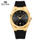 thumbnail image 1 of Bestwin Quartz Wholesale Fashion Silicone Strap Calendar Men's Quartz Wrist Watch - Luxury Waterproof Fashion Business Casual Sport Watches with Luminous Calendar Analogue Face, 1 of 4