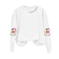 thumbnail image 4 of zaveiop Christmas Sweatshirts for Women 2025 Funny Retro Santa Claus Graphic Long Sleeve Shirt Xmas Pullover Tops (Z3-White, XXL), 4 of 4