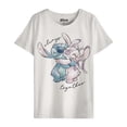 thumbnail image 1 of Playera Stitch para Mujer Manga Corta Blanca Talla CH, 1 of 4