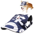 thumbnail image 2 of Pet Baseball Cap - Qyaukm Dog Hat Dog Sun Hat Dog Baseball Cap Dog Trucker Hat Dog Hats for Small Medium Large Dogs with Ear Holes Adjustable Breathable Design Outdoor All Season, 2 of 9