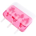 thumbnail image 1 of Lindo Dinosaurio Hogar Helado Silicona Moldes 3 Ranuras Antiadherente Moldes De Silicona De Grado Alimenticio Methold HA028405-03, 1 of 6