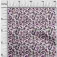 thumbnail image 2 of oneOone Viscose Jersey Dark Magenta Fabric Tropical Fabric For Sewing Printed Craft Fabric By The Yard 60 Inch Wide, 2 of 4