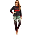 thumbnail image 5 of Kintue Matching Family Halloween Pajamas Set, Festive Print Long Sleeve Pjs Pants for Women Men, Family Matching Outfits for Halloween Party, 5 of 5