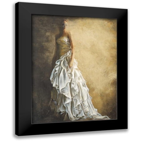 Bassetti, Andrea 12x14 Black Modern Framed Museum Art Print Titled - Il vestito bianco
