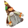 thumbnail image 2 of Thanksgiving Gnome Doll Ornament Brown Cloth for Decor Perfect for Party and Holiday Celebrations 13.5 in, 2 of 5