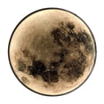 thumbnail image 4 of Lámpara de pared con forma de luna, lámpara de noche para dormitorio, luz moderna, mural para sala de estar, lámpara decorativa de pared, lámpara de arte, 4 of 4