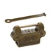 thumbnail image 3 of Cerradura Antigua Con Patrón De Conejo Doble, Cerradura De Oreja De Conejo Antigua De Estilo Chino Para Cajones, Puertas De Armario, Archivadores, Cajas De Joyería Scienceny HA015728-00, 3 of 7