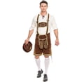 thumbnail image 4 of Joyfy Men's German Bavarian Oktoberfest Costume Set, Beer Costume Hat for Adults Halloween Fancy Dress Costumes and Beer Festival, 4 of 10