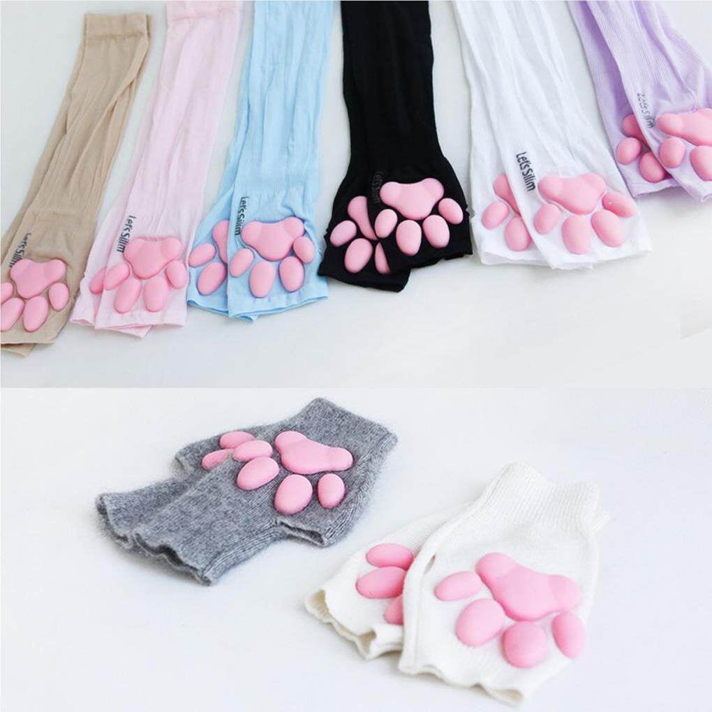 destyer Manches Griffes de Chat Mignonnes Gants 3D Griffes de Chat