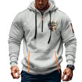 thumbnail image 1 of Sudadera con capucha para hombre, jersey estampado, sudadera deportiva de manga larga, blusa para hombre, blusa de poliéster, 1 of 3