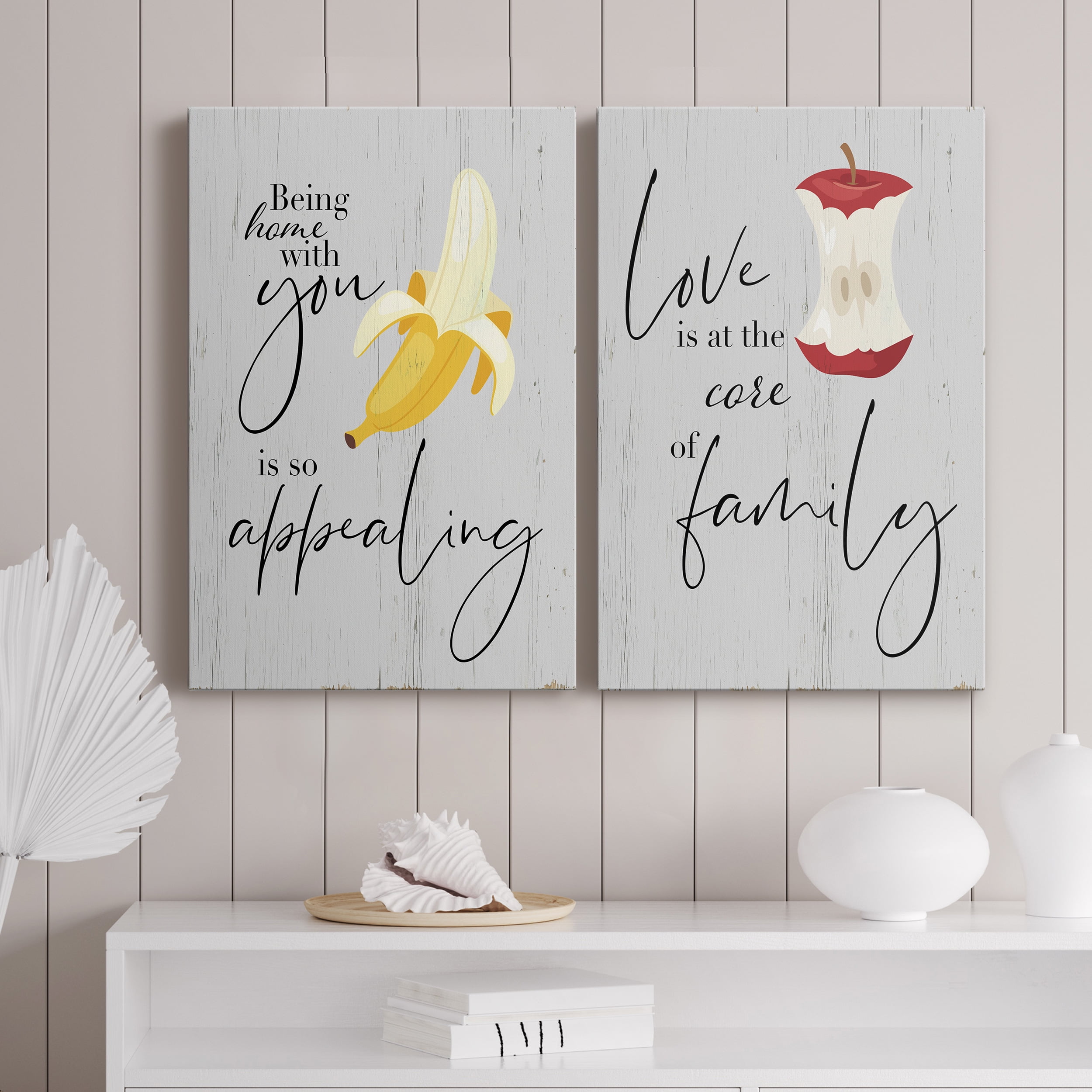 So Appealing Premium Gallery Wrapped Canvas - Ready to Hang - Set of 2 - 32 x 48 Each