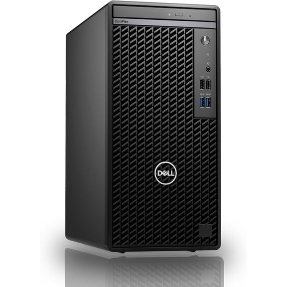 Dell OptiPlex 3000 Tower Business Desktop, Intel Core i5-12500 Processor, 16GB DDR4 RAM, 512GB PCIe SSD   1TB HDD, Integrated Intel UHD Graphics 770, WiFi Adapter, Windows 11 Pro, Black
