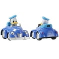 thumbnail image 4 of Disney Junior: 3 Pack Pull-Back Toy Vehicles - Donald, Goofy & Pluto - 3.75" Cars, 3 Characters, Friction Vehicle Toy Playset, Toddlers & Kids Ages 3+, 4 of 7