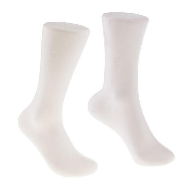 2pcs Leg Foot Maniquí Modelo de piezaza Presentación Pie Mujer Hombre Pie para tobilleras, medias y calcetines Anuncios de visualización y Yotijar Maniquí pie hombre mujer