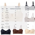 thumbnail image 4 of Stamzod Lace Bralettes for Women Wireless Plus Size Bras No Underwire Push Up Bra Supportive Bralette, 4 of 6