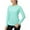 019-MintGreen, variant on Women's UPF 50+ Sun Protection Hoodie SPF Shirt Long Sleeve Hiking Fishing Outdoor Shirt Lightweight Hoodie LightGrey L