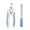 Blue L, variant on Pet Nail Clippers with Sickle Large Dog Nail Clippers Nail Clippers Multifunctional Teddy Cat Stainless Steel Grooming Scissors