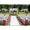 thumbnail image 2 of Outdoor Turf Wedding Aisle Runner - White - 3' x 10' - Many Other Sizes to Choose From, 2 of 4