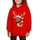 thumbnail image 1 of Sudaderas con capucha para niños y niñas, sudaderas casuales de manga larga, lindas sudaderas de gran tamaño con bolsillo de polar, chaquetas para niñas, 1 of 4