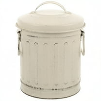 ACDANC Fireplace Ash Bucket Metal Ash Bucket with Lid Metal Storage Bucket Home Ash Bucket