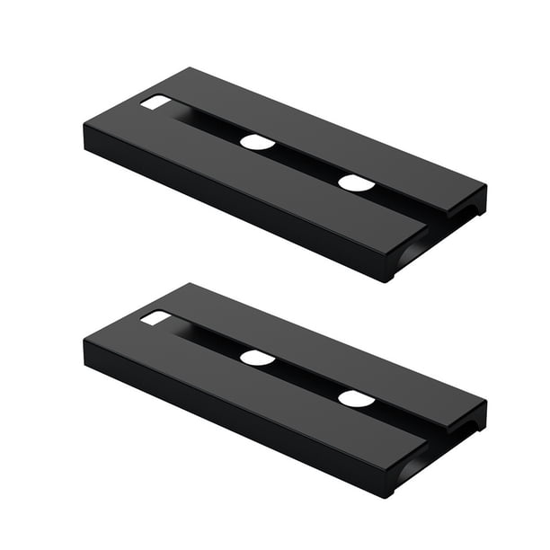 Moyic Estante para copas de vino debajo del gabinete, almacenamiento de copas, soporte organizador, copas, soporte colgante extraíble, Barra de herramientas Negro 2 piezas