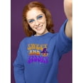 thumbnail image 2 of Sweet And Spooky. Sweatshirt Women -Image by Shutterstock, Female Small, 2 of 4