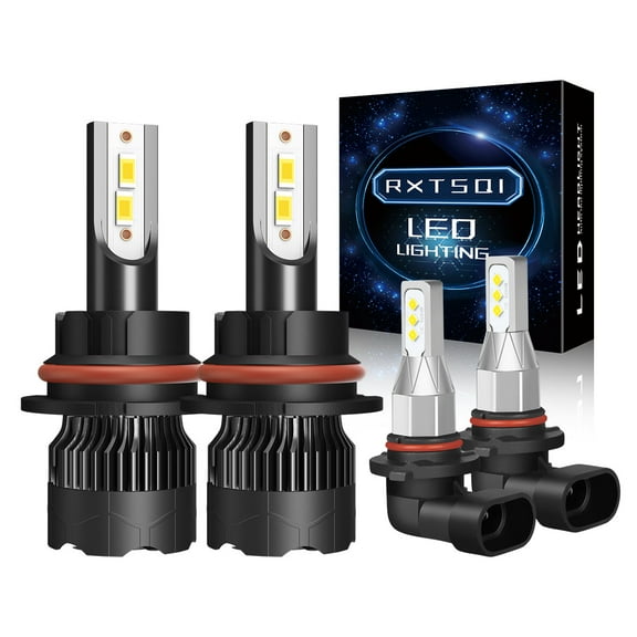 For Ford F250 F350 Super Duty 2001-2004 6000K 9007 LED Headlight 9145 Fog Bulbs