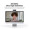 thumbnail image 3 of 2K Webcam With Microphone, Full HD USB Web Camera, Adjustable FOV, Auto Light Correction, Video Webcam For Streaming ,Easy to Operate, 3 of 7