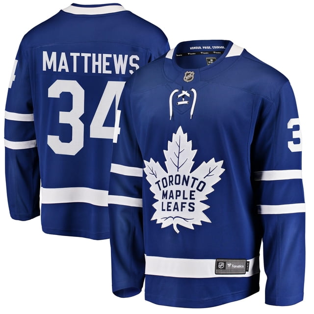 Auston Matthews Toronto Maple Leafs NHL Fanatics Breakaway Home Jersey, Small