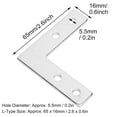 thumbnail image 4 of Lot de 10 Plaques de Connexion en Acier au Carbone Type L pour Profilés d'Extrusion en Aluminium 2020, Attaches de Qualité Industrielle pour Supports LCD, Établis, Cadres de Machine Automatisée et Abris de Nettoyage – Coin Durable, 4 of 6