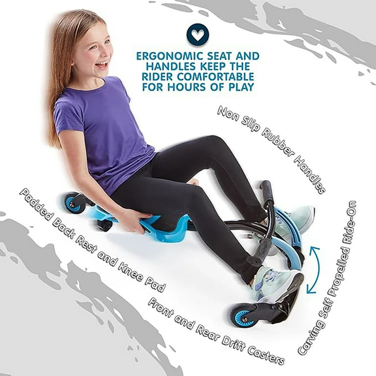 YBIKE, Self Propelled Ride On Drifting Racer, 165 lbs, Ages 4‚Äì9