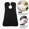 thumbnail image 2 of Beard Hair Catcher,Beard Catcher Bib Apron Beard Cape For Shaving,Beard Bib Apron,Hair Clippings Catcher & Grooming Cape Apron,Trim Your Beard In Minutes Without The Mess Gift For Men(Black), 2 of 8