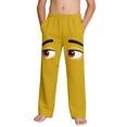 thumbnail image 2 of Tween Boys Cartoon Bored Expression Sweatpants Relaxed Fit Straight Leg Bottoms for School Lounge, 4-13Y, 2 of 9