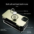 thumbnail image 6 of FIEWESEY for iPhone 13 6.1 Inch Case, Anti-Scratch Shockproof Case 360 Degree Rotation Finger Ring Holder Kickstand [Work with Magnetic Car Mount] for iPhone 13 6.1 Inch(Gold), 6 of 7