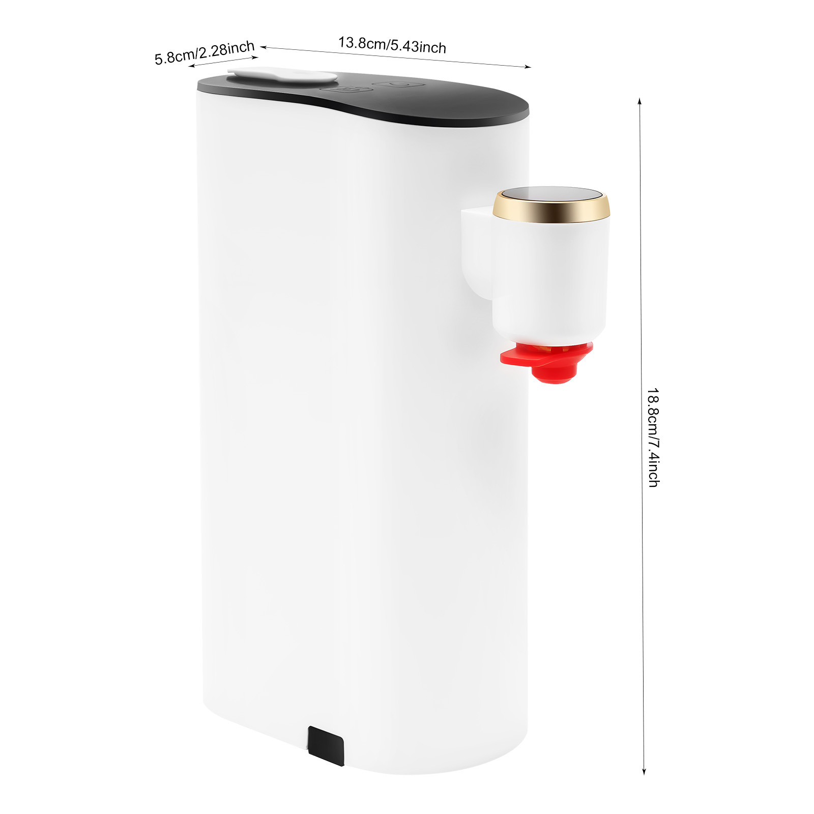 Instant Hot Water Dispenser Baby Bottle Warmer Formula Dispenser Mineral/Bottled for Families, Restaurants