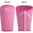 thumbnail image 3 of Nordic Lifting 7mm Neoprene Knee Brace Compression Sleeves For Support, 1 Pair, Pink,Medium, 3 of 9
