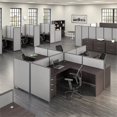 thumbnail image 2 of Bush Business Furniture ProPanels 66H x 48W Office Partition in Light Gray, 2 of 6