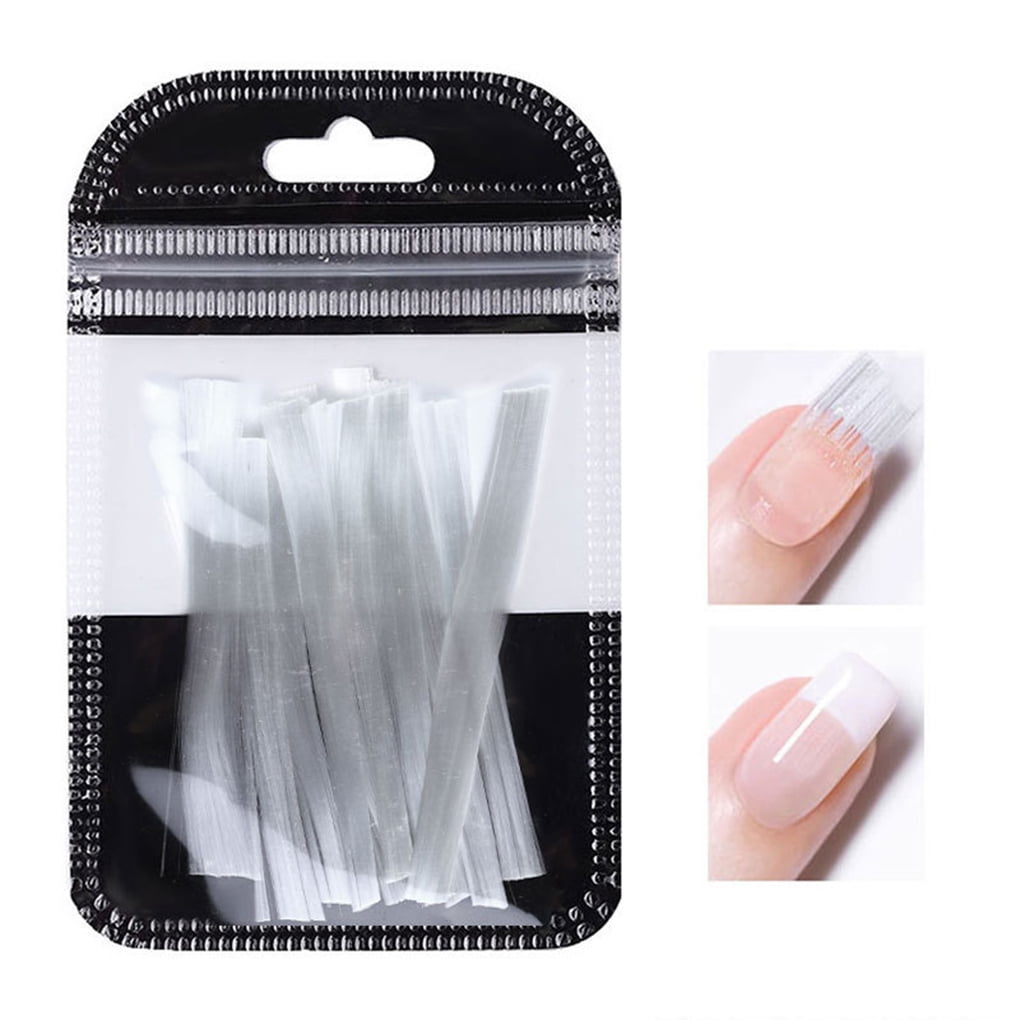 1 Roll/10PCS Nail Form Fiberglass Nail Extension Fibernails Tips