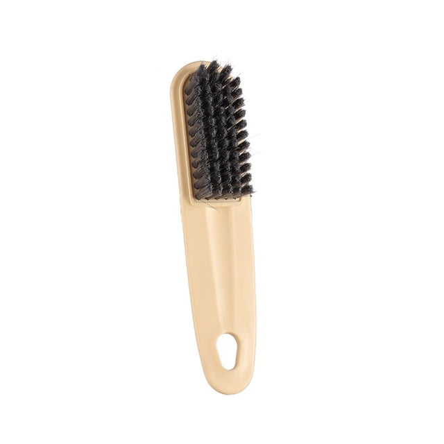 Scrub Brush for Cleaning – 7.08 in x 1.57 in Household Cleaning Brush with Sturdy ABS Handle and Dense Polypropylene Bristles